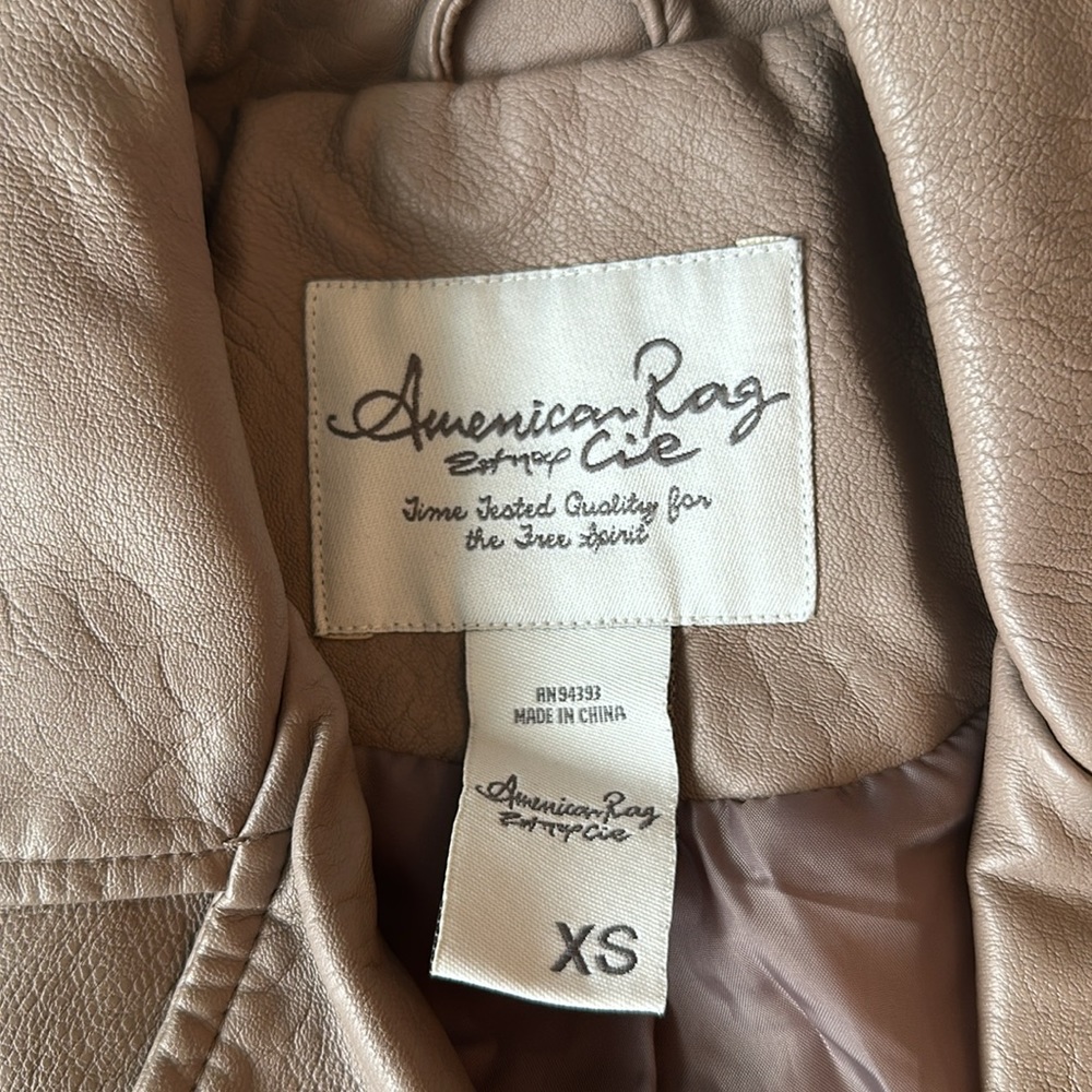 American Rag leather jacket - Picture 2 of 4